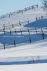 Zaun im Schnee