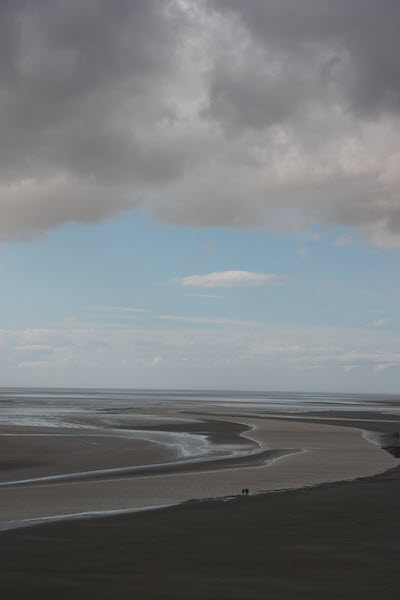 Bucht bei Mont St. Michel